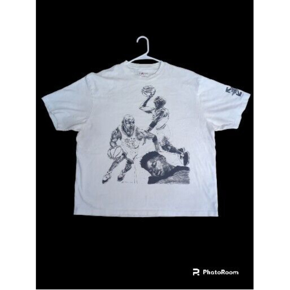 Nike Air Jordan x Off White XL Hoop Heroes Bulls Basketball T Shirt Rare